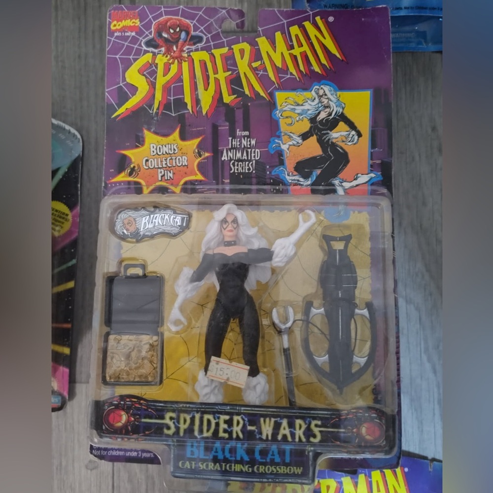 (Ultra Rare) Spider-Man “Black Cat - Spider-Wars”Action Figure